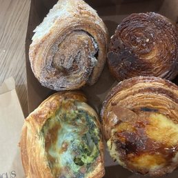 Pastries variety of kouign amman Pastries variety of kouign amman