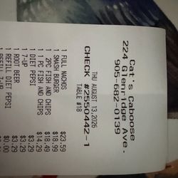 Cat's Caboose Restaurant & Tavern - This is just added credibility to my story that I'm just not making it up.