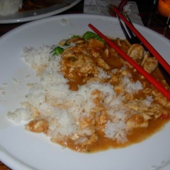 Klong - Rama dish,almost half eaten - Thai Near Me - New York, New York Klong - Rama dish,almost half eaten - Thai Near Me - New York, New York