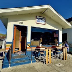 Moseys Burgers - Front of Mosey's Burgers
