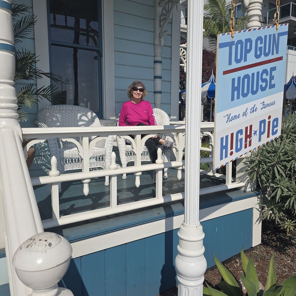 The Rooftop Bar - Mom enjoying the tour - Beer Bar Near Me - Oceanside, California The Rooftop Bar - Mom enjoying the tour - Beer Bar Near Me - Oceanside, California