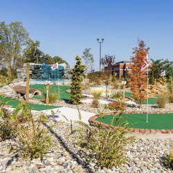 The Dugout Mini Golf - Waterfall