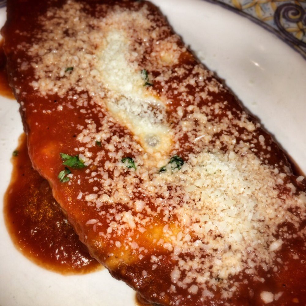Carini's La Conca D'Oro - Eggplant Parmesan. Made just for me - fresh. Amazing. - Italian Near Me - Milwaukee, Wisconsin Carini's La Conca D'Oro - Eggplant Parmesan. Made just for me - fresh. Amazing. - Italian Near Me - Milwaukee, Wisconsin