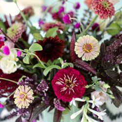 Petals, ink. - Locally grown flowers for delivery. June/July on the flower farm.