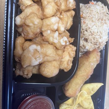 A1 Hibachi Grill - Sweet-and-sour chicken, just a side sauce and the chicken was dry as can be - Japanese Near Me - Morristown, Tennessee A1 Hibachi Grill - Sweet-and-sour chicken, just a side sauce and the chicken was dry as can be - Japanese Near Me - Morristown, Tennessee