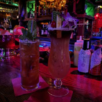 Kapu Bar - We ordered the Zombie and Jungle Bird - Cocktail Bars Near Me - Petaluma, California