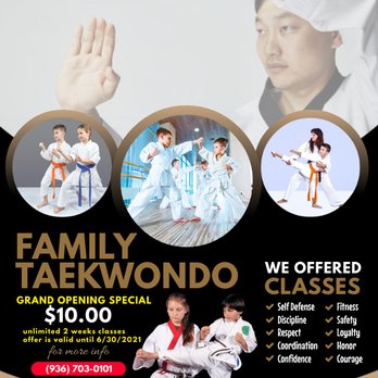 Master Seong’s Ace Taekwondo - Have you secured your spot in our grand opening special yet? Make sure you call us today and sign up! Registration is required and spots are - Taekwondo Near Me - Conroe, Texas Master Seong’s Ace Taekwondo - Have you secured your spot in our grand opening special yet? Make sure you call us today and sign up! Registration is required and spots are - Taekwondo Near Me - Conroe, Texas