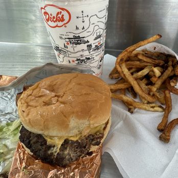 Dick's Drive-In - Deluxe Burger and Fries - Burgers Near Me - Seattle, Washington