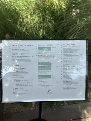 Menu photo 8 Chafinity Tea House Costa Mesa, CA