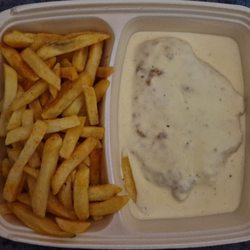 Pizzeria Trattoria Da Verona - Schnitzel Hollandaise mit Pommes