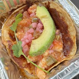 Sinaloa Shrimp Taco.