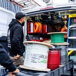 Mario Castillo Electric - Fully stocked service van -- ready to fix it on the first visit.