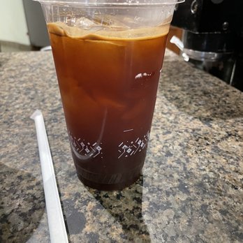 Peet's Coffee - Iced Americano (requested room for cream) - Coffee & Tea Near Me - San Francisco, California Peet's Coffee - Iced Americano (requested room for cream) - Coffee & Tea Near Me - San Francisco, California