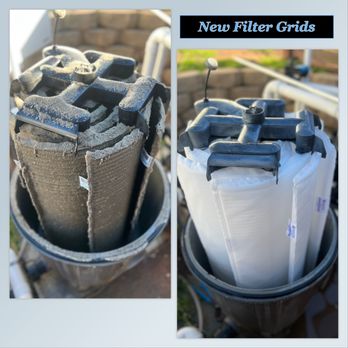 Pristine Gleam - New Filter Grids - Pool Cleaners Near Me - Lakeside, California