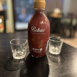 K Pocha & Restaurant - Raspberry wine