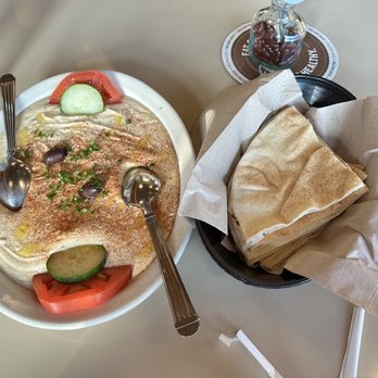 Aladdin's Eatery - Hummus & Side of Pita - Mediterranean Near Me - Raleigh, North Carolina