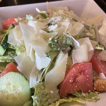 The Crafty Crust - Caesar Salad with added tomatoes and cucumbers - Bars Near Me - Tequesta, Florida The Crafty Crust - Caesar Salad with added tomatoes and cucumbers - Bars Near Me - Tequesta, Florida