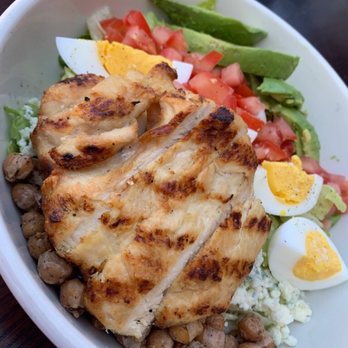 Lorena's - Cobb Salad with grilled chicken - perfect brunch fare. - French Near Me - Maplewood, New Jersey