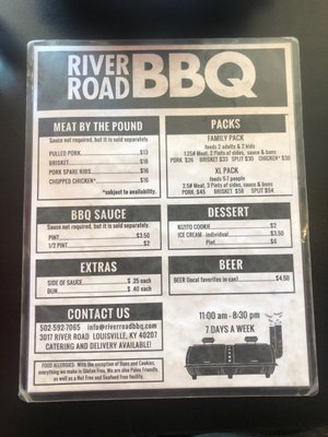Menu photo 8 River Road BBQ Louisville, KY Menu photo 8 River Road BBQ Louisville, KY