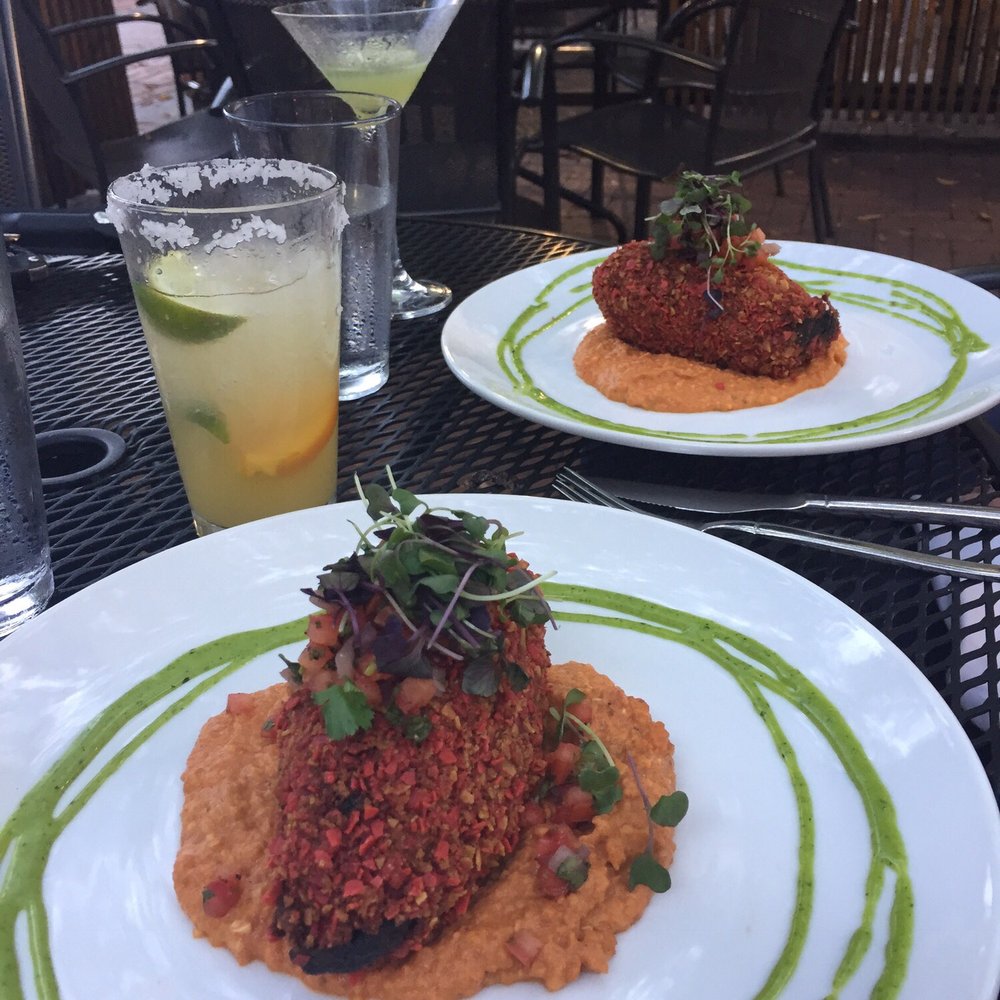 Zocalo - Black Bean and Corn Relleno Zocalo Margarita - New American Near Me - Charlottesville, Virginia Zocalo - Black Bean and Corn Relleno Zocalo Margarita - New American Near Me - Charlottesville, Virginia