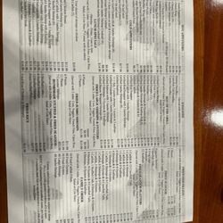 Lockhart Steak And Seafood - Menu