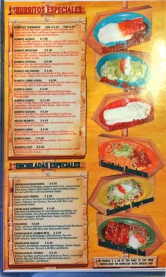 Menu photo 3 El Camino Real Clinton, MO