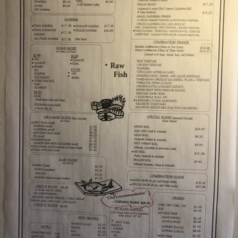 Akagi Restaurant - Dinner menu. - Japanese Near Me - San Bruno, California Akagi Restaurant - Dinner menu. - Japanese Near Me - San Bruno, California