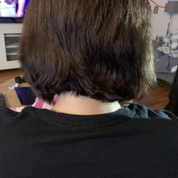 Great Clips - Another pic showing how bad it was cut