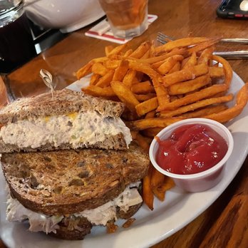 Old Ship Saloon - Tuna melt with sweet potato fries - Pubs Near Me - San Francisco, California Old Ship Saloon - Tuna melt with sweet potato fries - Pubs Near Me - San Francisco, California