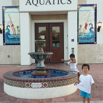San Clemente Aquatics Center - We caught some Pokémon! This is the entrance. - Swimming Pools Near Me - San Clemente, California