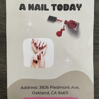 A Nail Today - Nail Salons Near Me - Oakland, California
