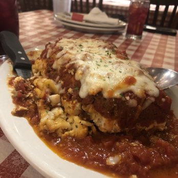 Buca di Beppo Italian Restaurant - Lasagna - Italian Near Me - Redondo Beach, California