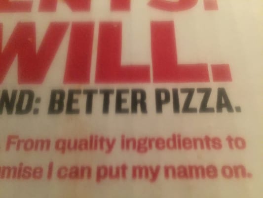 Papa John's Pizza by null