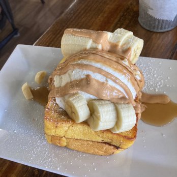 Untoasted - Banana Dulce De Leche french toast - Breakfast & Brunch Near Me - Hallandale Beach, Florida