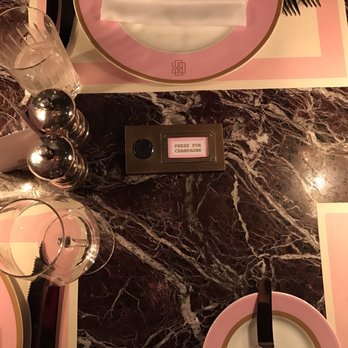 Bob Bob Ricard - "Press for Champagne" Button - British Near Me - Soho, XGL