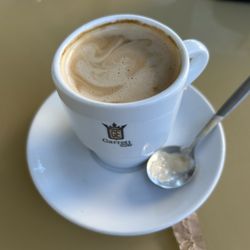 Pastelaria Garrett - Cafe con leche