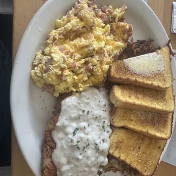 Patty's Eggnest - 6 oz Chicken Fried Steak & Eggs - Breakfast & Brunch Near Me - Kenmore, Washington Patty's Eggnest - 6 oz Chicken Fried Steak & Eggs - Breakfast & Brunch Near Me - Kenmore, Washington