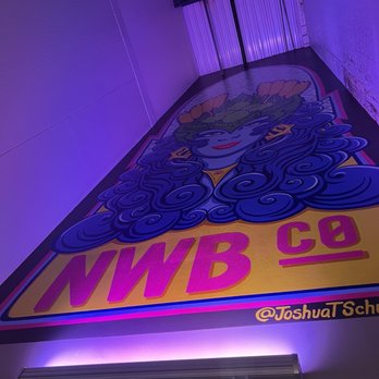 Noon Whistle Brewing - Very cool sign when we walked into the back space. - Beer Gardens Near Me - Naperville, Illinois