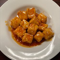 PHO Vietnam - Sesame tofu with sweet sauce