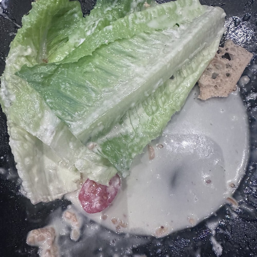 MM by Morimoto - "Caesar" Salad with a water downed mayonnaise dressing. - Japanese Near Me - Montclair, New Jersey MM by Morimoto - "Caesar" Salad with a water downed mayonnaise dressing. - Japanese Near Me - Montclair, New Jersey