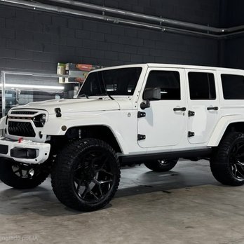 K1 Custom - Excellent services installing ceramic window tint, wheels, and tires on my Jeep - Car Stereo Installation Near Me - Orlando, Florida