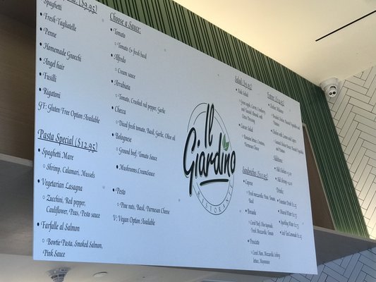 Menu photo 5 Il Giardino Los Angeles, CA