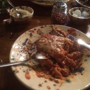 Photo of Cucino a Modo Mio - Corona, NY, United States. Lasagna already started and loving it.