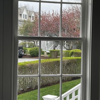 Harbor View Hotel - Window view; grounds - Hotels Near Me - Edgartown, Massachusetts