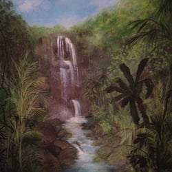 Tranquility Zone - This is one of my murals in my massage rooms...Very tranquil!