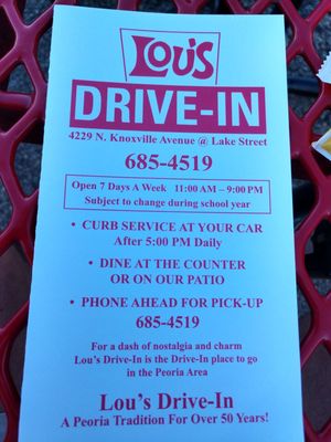 Lou's Drive-In by null