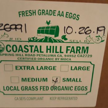 Coastal Hill Farm - michelin rated eggs! - Grocery Near Me - Petaluma, California Coastal Hill Farm - michelin rated eggs! - Grocery Near Me - Petaluma, California