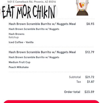 Chick-fil-A - Todays order.... - Fast Food Near Me - Phoenix, Arizona
