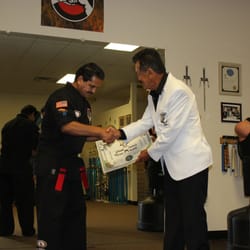 Edward Chavez Kenpo Karate Institute - RECEIVING MY 6TH DEG PROMOTION FROM 10TH DEG SGM DAN RODARTE