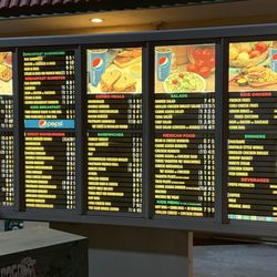 George's Burger - Menu as of 02/2025
